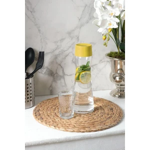 Louis Marie Silikon Kapaklı Karaf Sarı