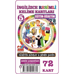 Eğitim Öğretim - İngilizce Resimli Kelime Kartları 5