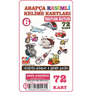 Taşıtlar Aletler - Arapça Resimli Kelime Kartları 6 72 Kart