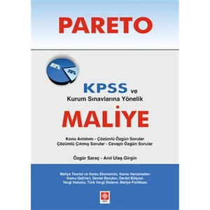 Pareto Kpss ve Kurum Sınavlarına Yönelik Maliye