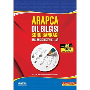 Akdem Yayınları Arapça Dil Bilgisi Soru Bankası