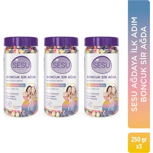 3 Lü Kömürlü Boncuk Sir Ağda 250 gr