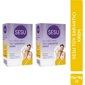 Tüy Sarartıcı Krem 18 gr - 35 gr 2 Adet