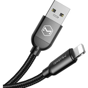 CA-7100 Lightning iPhone Uyumlu Hızlı Data-Şarj Kablosu  2A 1.2m-Siyah