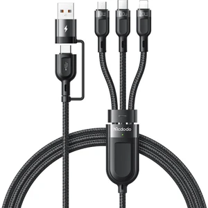 Ca-8800 100W 3İn2 Pd Hızlı Data-Şarj Kablosu 6A 1.2M-Siyah