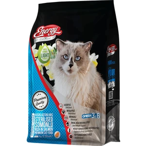 Pet Food Energy Cat Food Energy  Somonlu Kısırlaştırılmış Kedi Maması 1 kg