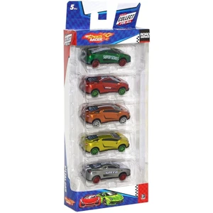 Toysan Oyuncak Toy-26 Toysan, Speed Racer 5'li Metal Araba Seti