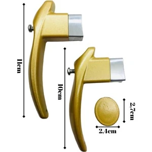 Çaydanlık Sapı Takımı Kulp Tutamak Seti Kare Gold Yanmaz Yapışmaz