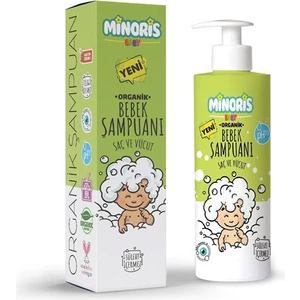 Baby Organik Bebek Saç ve Vücut Şampuan 400 ml sülfatsız