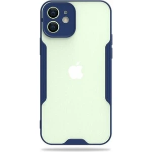 Apple iPhone 12 Tam Korumalı Renkli Kenarlı Parfe Kılıf