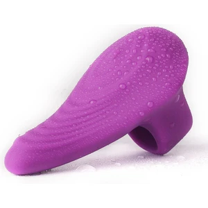 Klitoris Özel Silikon Parmağa Takılabilen Mini Titreşimli Vibratör