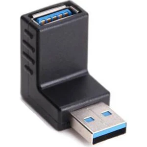 USB 3.0 Uzatma Dirsek 90 Derece L Tipi Çevirici Dişi Erkek Dönüştürücü