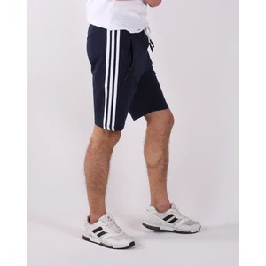 Black Steel 2 Iplik Yanları Şeritli  Erkek ŞORT-2235