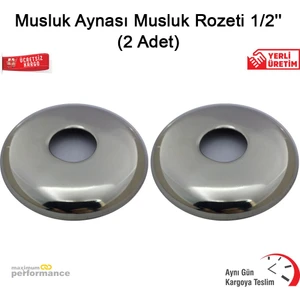 OKÇU KARDEŞLER YAPI MARKET Musluk Aynası Musluk Rozeti 1/2'''' (2 Adet)