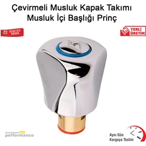 OKÇU KARDEŞLER YAPI MARKET Çevirmeli Musluk Kapak Takımı Musluk Içi Başlığı Prinç
