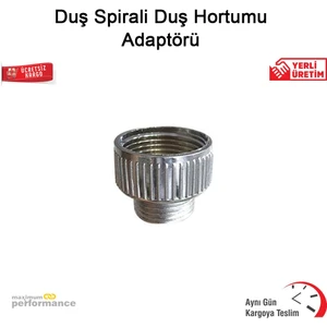OKÇU KARDEŞLER YAPI MARKET Duş Spirali Duş Hortumu Adaptörü