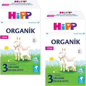 3 Organik Keçi Sütü Bazlı Devam Sütü 400 gr 2 Adet