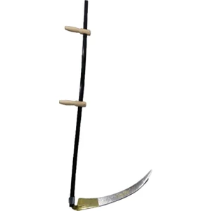 Saplıklı Tırpan 70 cm Ot Biçme Ot Kesme Çayır Tırpan