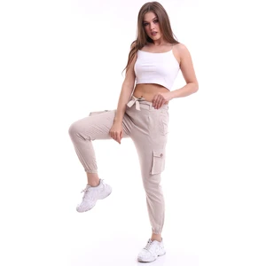 Win Moda Keten Pantolon Kargo Cep