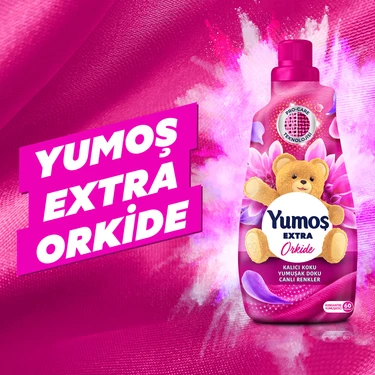 Yumoş Extra Konsantre Çamaşır Yumuşatıcı Orkide 1440 ml 60