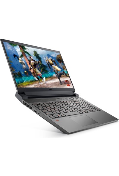 Dell Gaming G5 15 G55201800U Intel Core i7-12700H 16GB DDR5 512GB SSD RTX 3060 6GB 15.6 inç 120Hz Full HD Ubuntu Taşınabilir Oyuncu Bilgisayarı