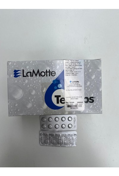 Lamotte Dpd1 Serbest Klor Ölçüm Tableti 5'li Paket