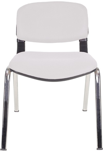 Gizmo Ofis Bekleme Misafir Sandalyesi Koltuğu MK1100 Beyaz