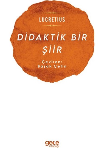 Didaktik Bir Şiir