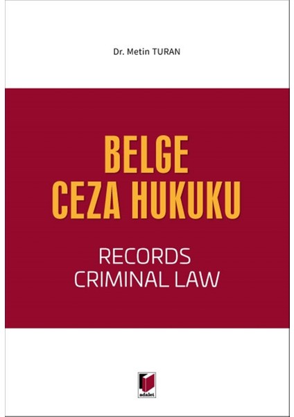 Belge Ceza Hukuku