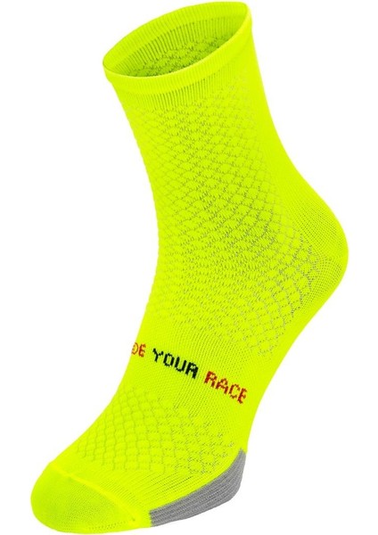 R2 Endurance Unisex Bisiklet Çorabı Sarı
