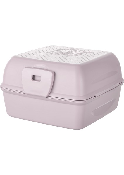 3 Bölmeli Lunch Box Beslenme Kabı + Çatal Kaşık Seti