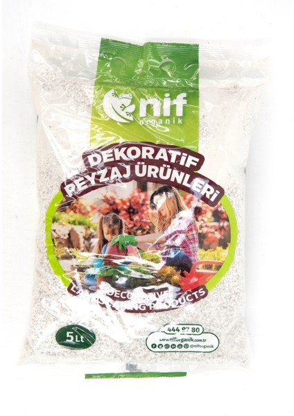 Dekoratif Peyzaj Ürünleri - Perlit - 5lt