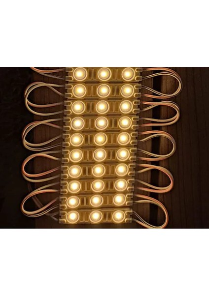 1,2 W Modül Takoz LED Dış Mekan (10 Adet) Gün Işığı