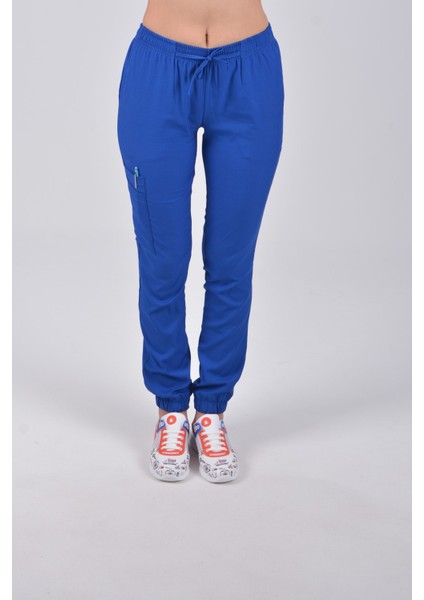 Saks Mavi Likralı Jogger Alt Üst Takım indirimleri
