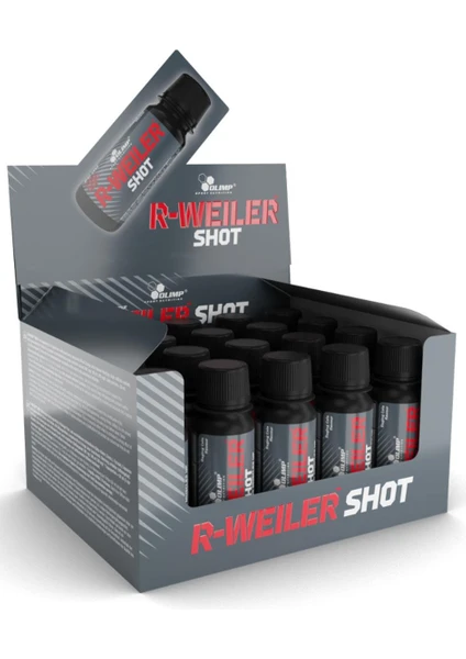 R-Weiler Shot 20 Ampul Sıvı Preworkout Portakal 40 Porsiyon