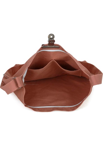 Covelin Kadın Retro Büyük Boy Kanvas Omuz Çantası (Yurt Dışından) fırsatları