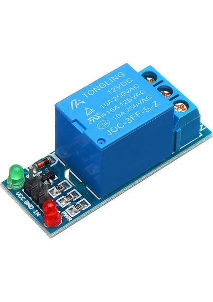12V Röle Modülü Tek Kanal (Tekli)