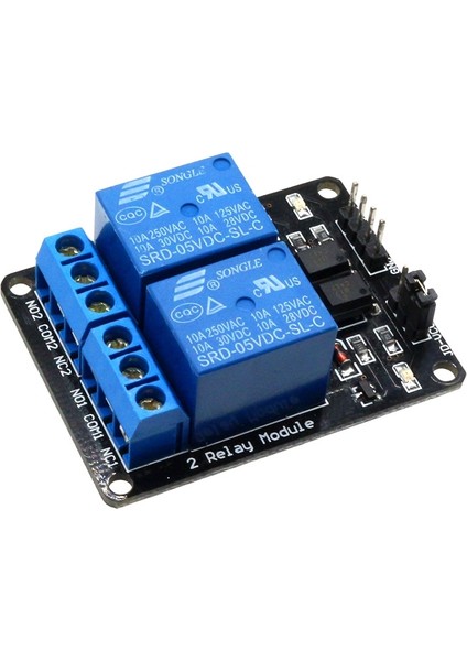 5V Röle Modülü 2 Kanal (2 Li)