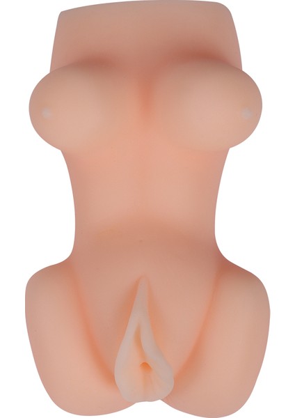 Realistik Yumuşak 13.5 cm  Silikon Vajina Mastürbatör