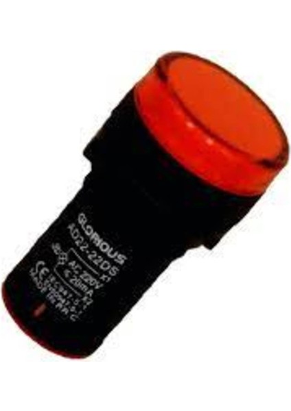 LED Sinyal Kırmızı 220 V