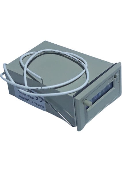 6 Haneli Mekanik Sayıcı 220V