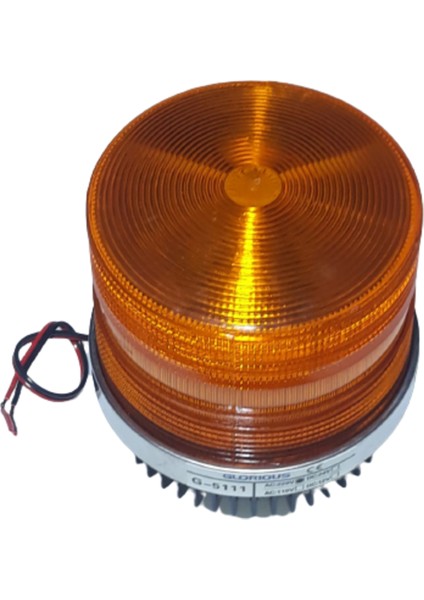 Ledli Ikaz Lambası 220V Ac Sarı