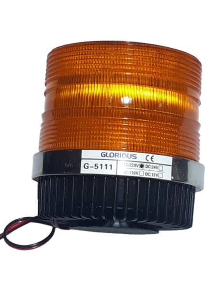 Ledli Ikaz Lambası 220V Ac Sarı