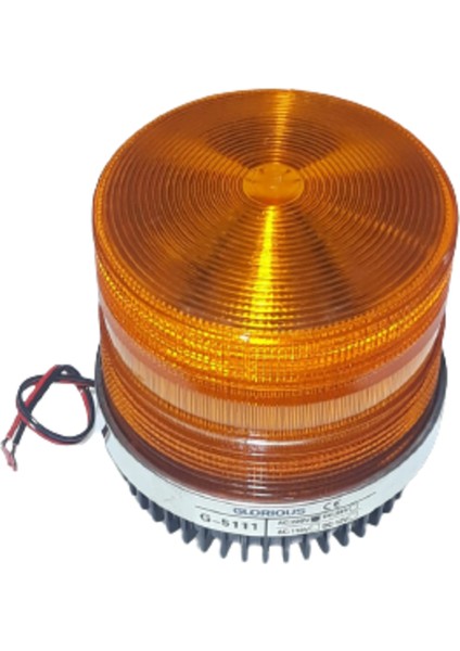 Ledli Ikaz Lambası 220V Ac Sarı