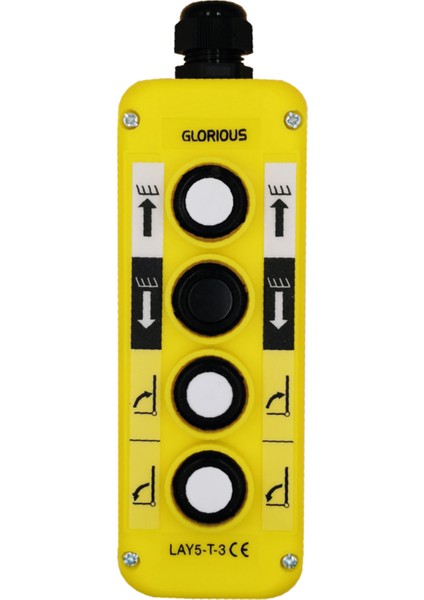 Dörtlü Lift Buton Grubu