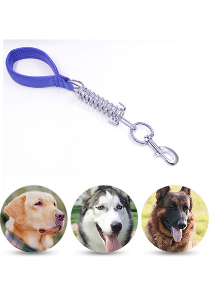 Pet Orta Büyük Köpekler Yastık Çekiş Halat, Boyut: 3MM*40CM, Köpük Genişliği: 2 cm (Mavi) (Yurt Dışından)