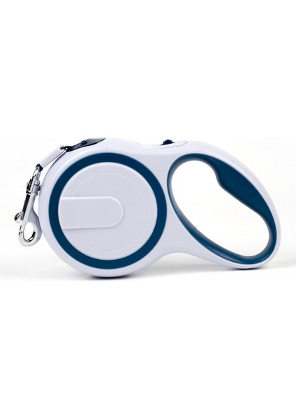 Pet Otomatik Teleskopik Çekiş Halat Köpek Halat Köpek Zinciri 3m (Mavi) (Yurt Dışından)