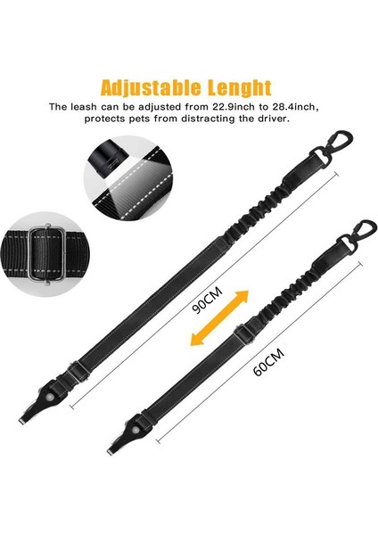 Orta Büyük Köpek Pet Güvenlik Halat Evcil Araba Emniyet Kemeri (Mor) (Yurt Dışından) modelleri