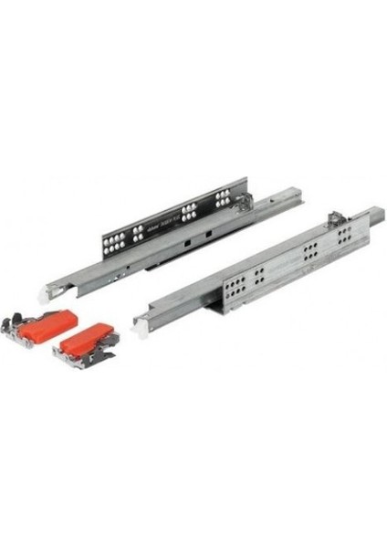560F4500B 45 cm Tandem Çift Açılım Freni Çekmece Rayı ( Mandal Dahil )