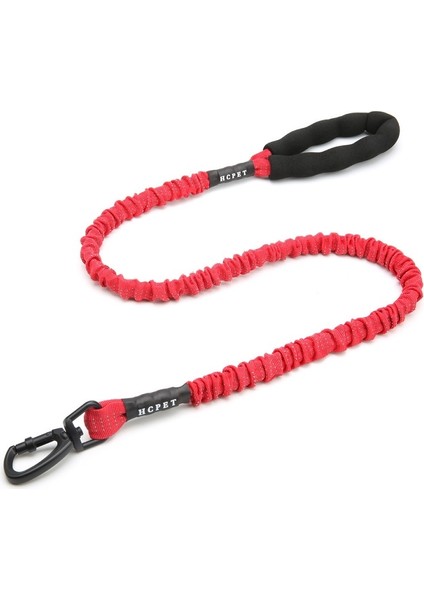 Hcpet Dog Traction Halat Pet Yüksek Elastik Patlamaya Koşullu Elastik Halat, Uzunluk: 75CM (Kırmızı) (Yurt Dışından)